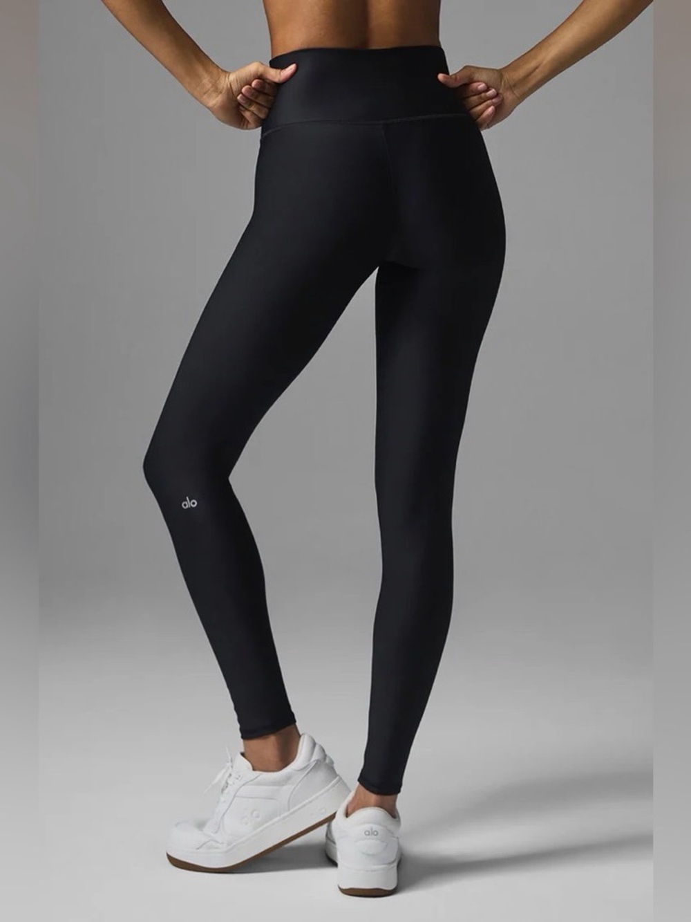 ALO Yoga High Swift Air Lift Black Leggings